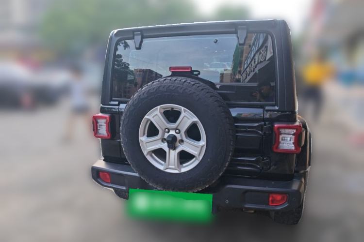 Used Jeep Wrangler 2019 2.0T Sahara Four-Door Version China VI Emission Standard Rear