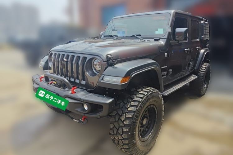 Used Jeep Wrangler 2019 2.0T Sahara Four-Door Version China VI Emission Standard Guazi used car, China used car export, Used car for sale, Used cars, Cheapest cars for sale