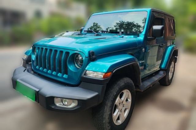 Used Jeep Wrangler 2019 2.0T Sahara Two-Door Version China V Emission Standard