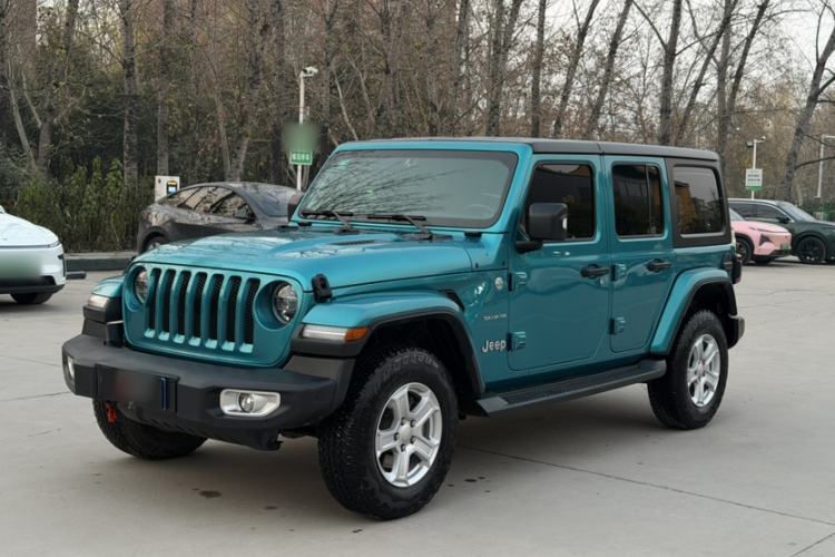 Used Jeep Wrangler 2019 2.0T Sahara Four-Door Version China VI Emission Standard Exterior 14