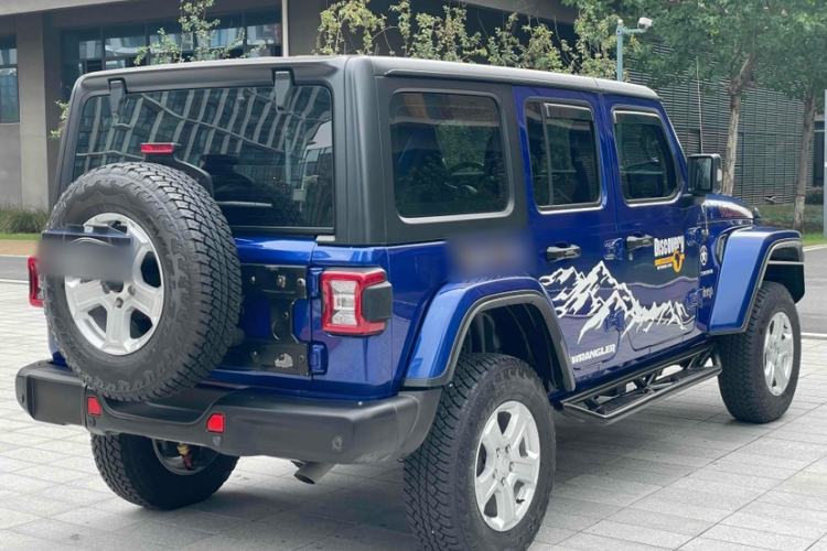 Used Jeep Wrangler 2019 2.0T Sahara Four-Door Version China VI Emission Standard Exterior 4