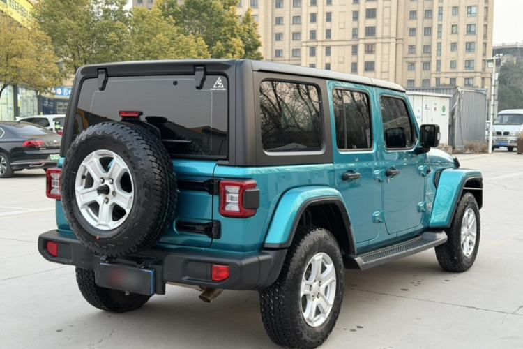 Used Jeep Wrangler 2019 2.0T Sahara Four-Door Version China VI Emission Standard Exterior 5