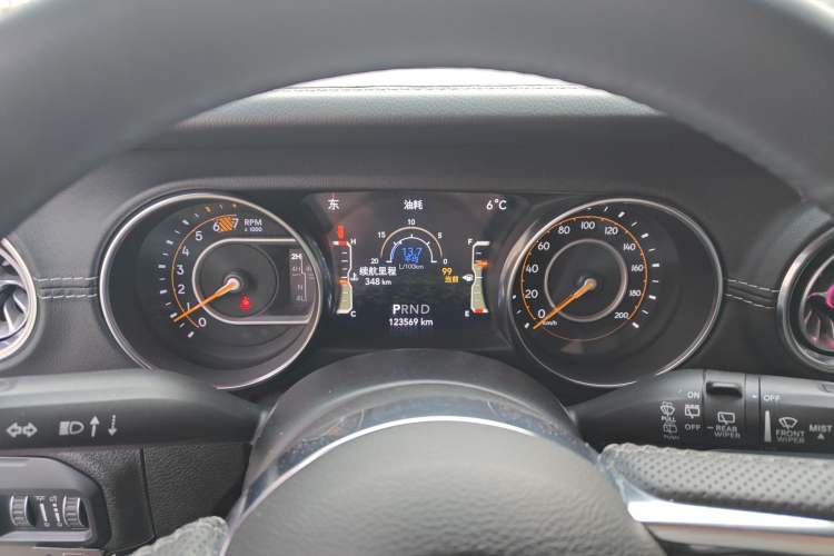 Used Jeep Wrangler 2019 2.0T Sahara 4-Door Version China V Standard Instrument Cluster