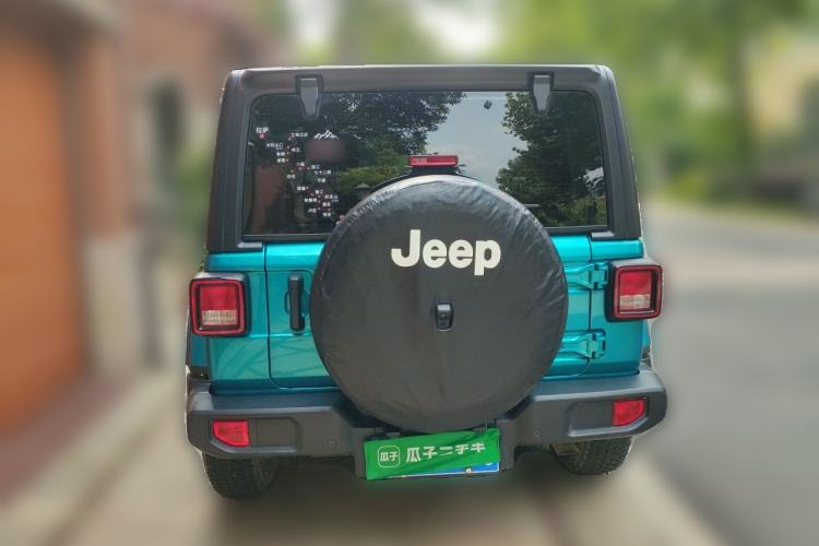 Used Jeep Wrangler 2019 2.0T Sahara Two-Door Version China V Emission Standard Rear