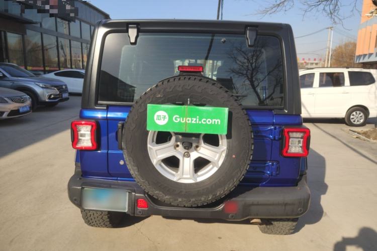 Used Jeep Wrangler 2019 2.0T Sahara Four-Door Version China VI Emission Standard Rear