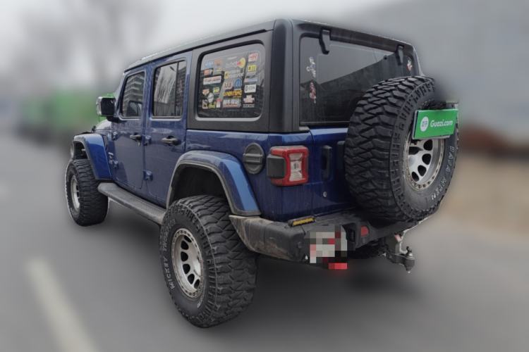 Used Jeep Wrangler 2019 2.0T Sahara 4-Door Version China V Standard Rear Left 45 Deg