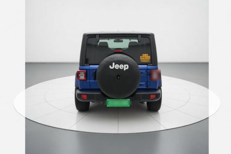 Used Jeep Wrangler 2019 2.0T Sahara Four-Door Version China VI Emission Standard Rear