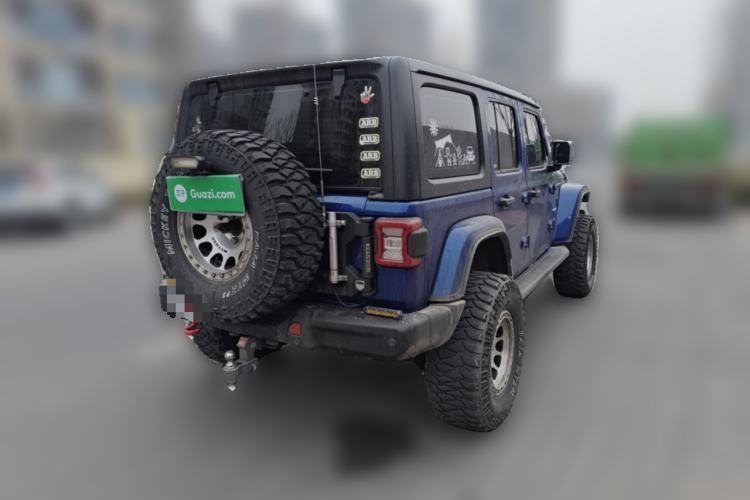 Used Jeep Wrangler 2019 2.0T Sahara 4-Door Version China V Standard Rear Right 45 Deg