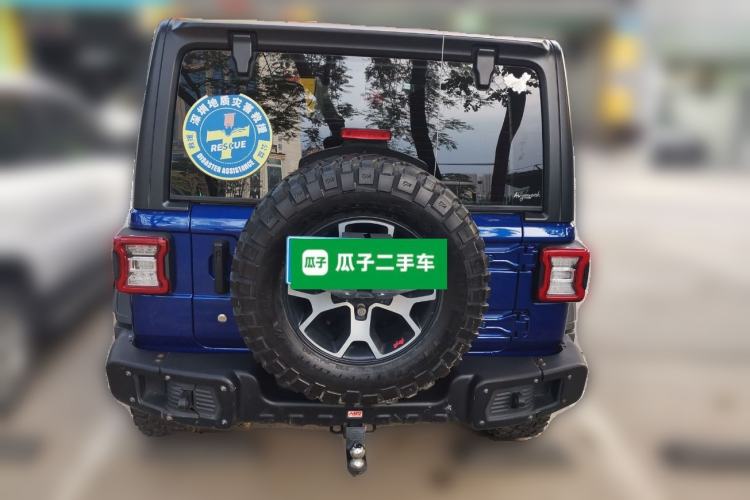 Used Jeep Wrangler 2019 2.0T Rubicon Four-Door Version China VI Emission Standard Rear