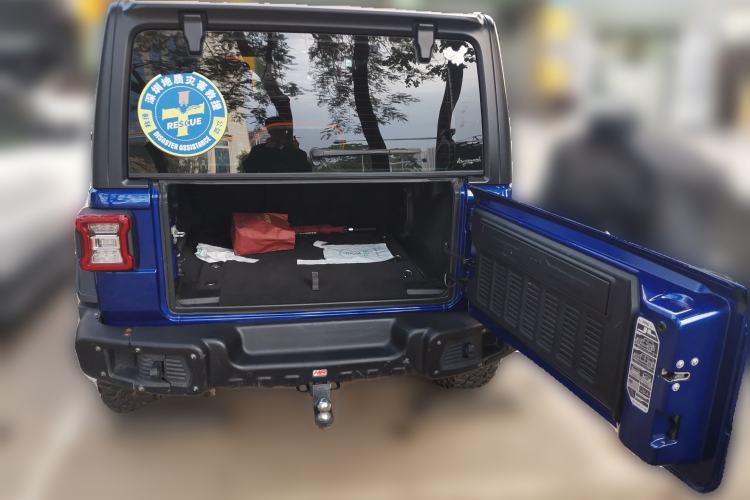 Used Jeep Wrangler 2019 2.0T Rubicon Four-Door Version China VI Emission Standard Trunk