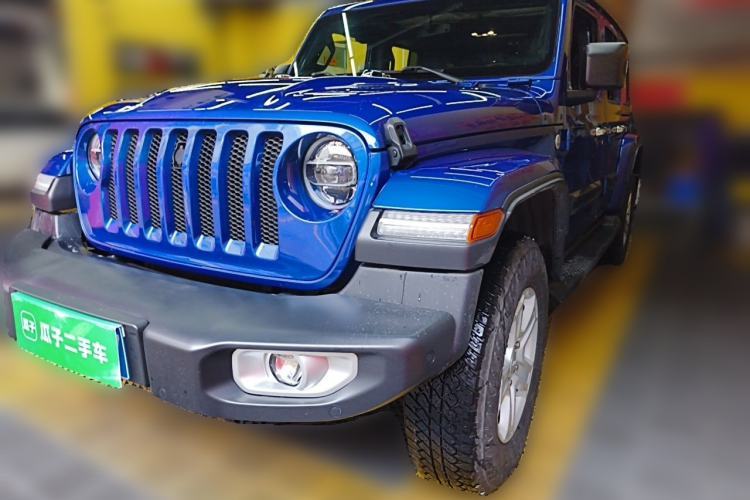Used Jeep Wrangler 2019 2.0T Sahara Four-Door Version China VI Emission Standard Guazi used car, China used car export, Used car for sale, Used cars, Cheapest cars for sale