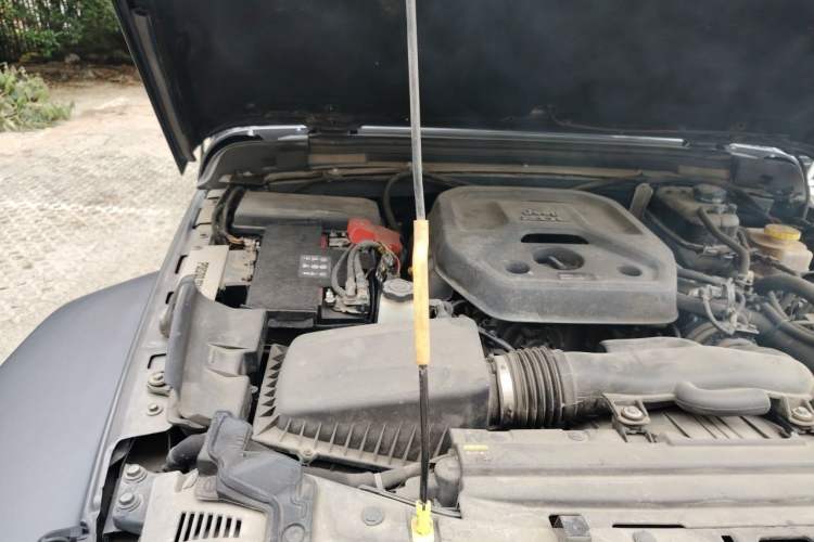 Used Jeep Wrangler 2019 2.0T Rubicon Four-Door Version China VI Emission Standard Engine Bay Right