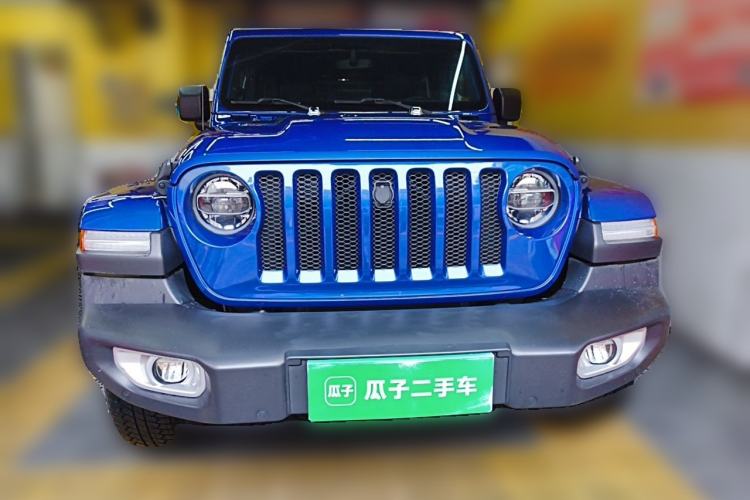 Used Jeep Wrangler 2019 2.0T Sahara Four-Door Version China VI Emission Standard Front