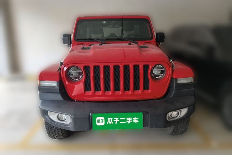 Used Jeep Wrangler 2019 2.0T Sahara Four-Door Version China VI Emission Standard Front