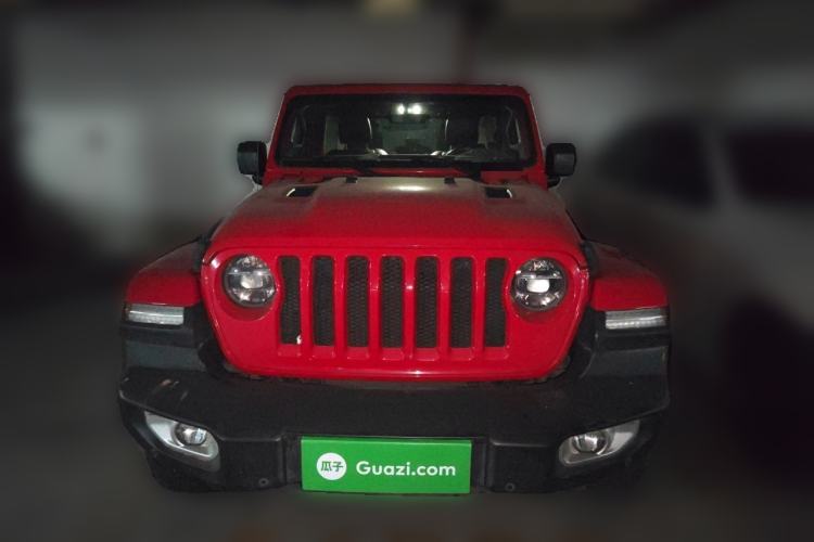 Used Jeep Wrangler 2019 2.0T Sahara Four-Door Version China VI Emission Standard Front