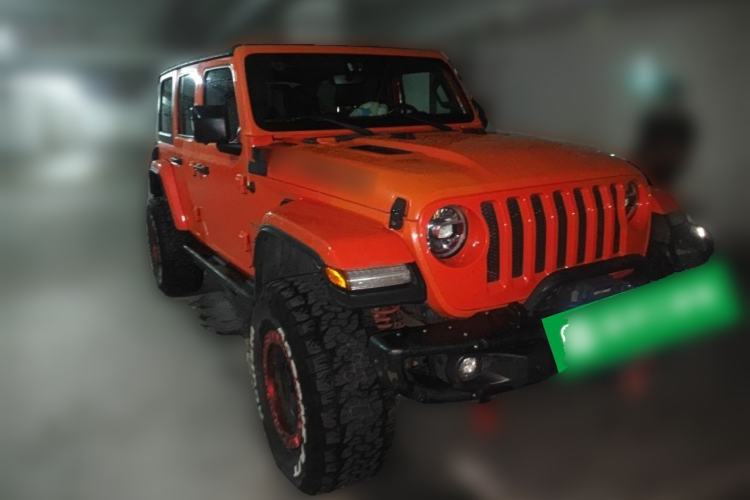 Used Jeep Wrangler 2019 2.0T Sahara 4-Door Version China V Standard Front Right 45 Deg