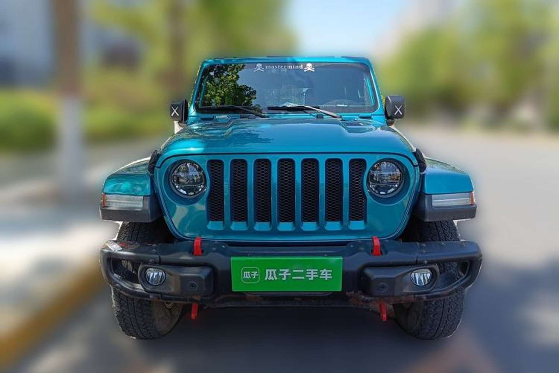 Used Jeep Wrangler 2019 2.0T Sahara Four-Door Electric Convertible China VI Emission Standard Front