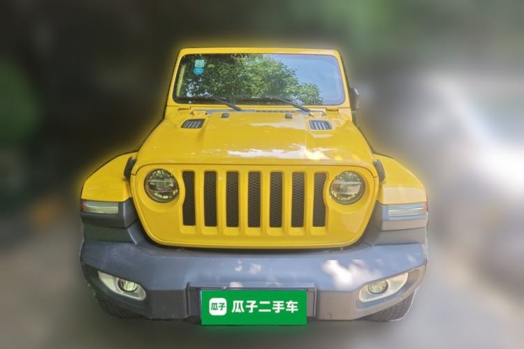 Used Jeep Wrangler 2019 2.0T Sahara Four-Door Version China VI Emission Standard Front