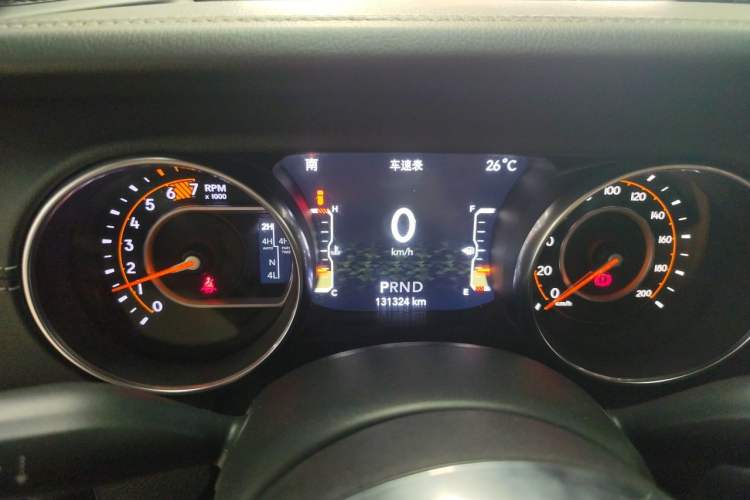Used Jeep Wrangler 2019 2.0T Sahara 4-Door Version China V Standard Instrument Cluster