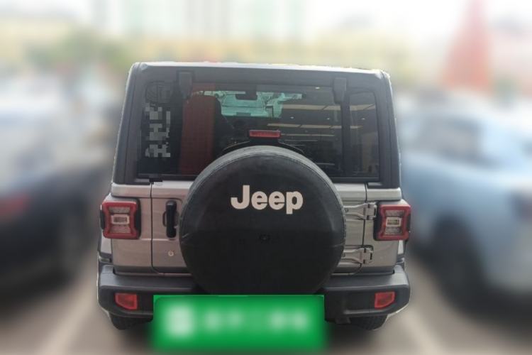 Used Jeep Wrangler 2019 2.0T Sahara Four-Door Version China VI Emission Standard Rear