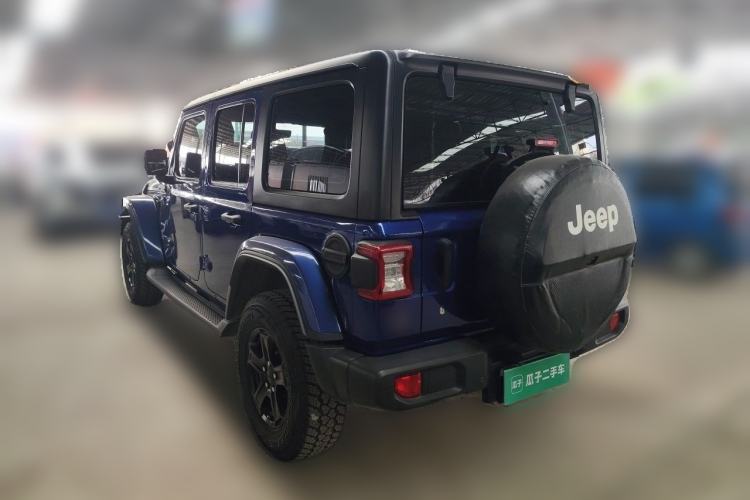 Used Jeep Wrangler 2019 2.0T Sahara 4-Door Version China V Standard Rear Left 45 Deg