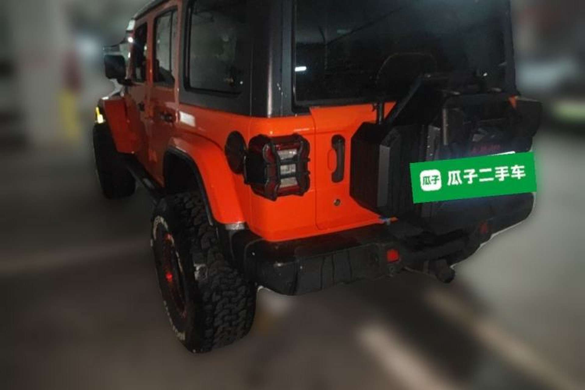 Used Jeep Wrangler 2019 2.0T Sahara 4-Door Version China V Standard Rear Left 45 Deg