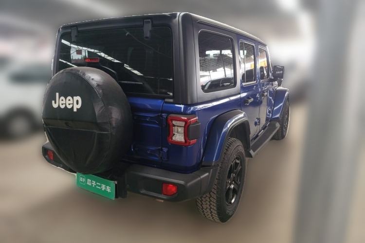 Used Jeep Wrangler 2019 2.0T Sahara 4-Door Version China V Standard Rear Right 45 Deg