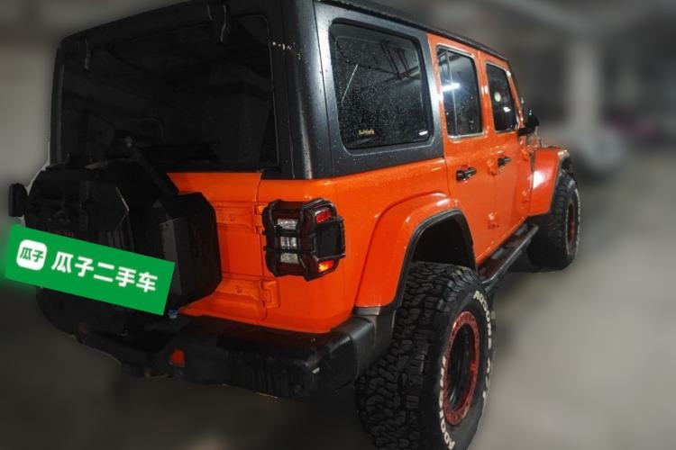 Used Jeep Wrangler 2019 2.0T Sahara 4-Door Version China V Standard Rear Right 45 Deg