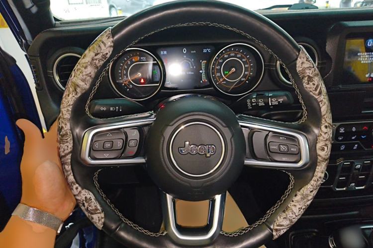 Used Jeep Wrangler 2019 2.0T Sahara Four-Door Version China VI Emission Standard Steering Wheel