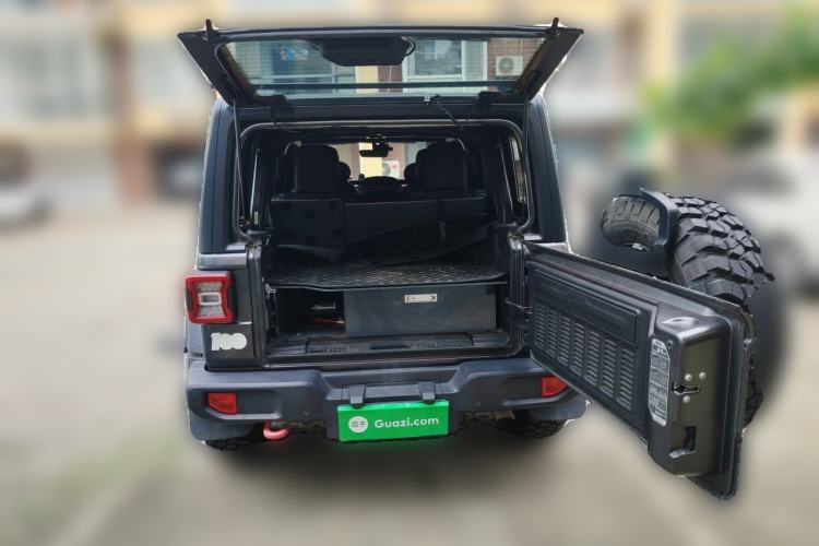 Used Jeep Wrangler 2019 2.0T Rubicon Four-Door Version China VI Emission Standard Trunk