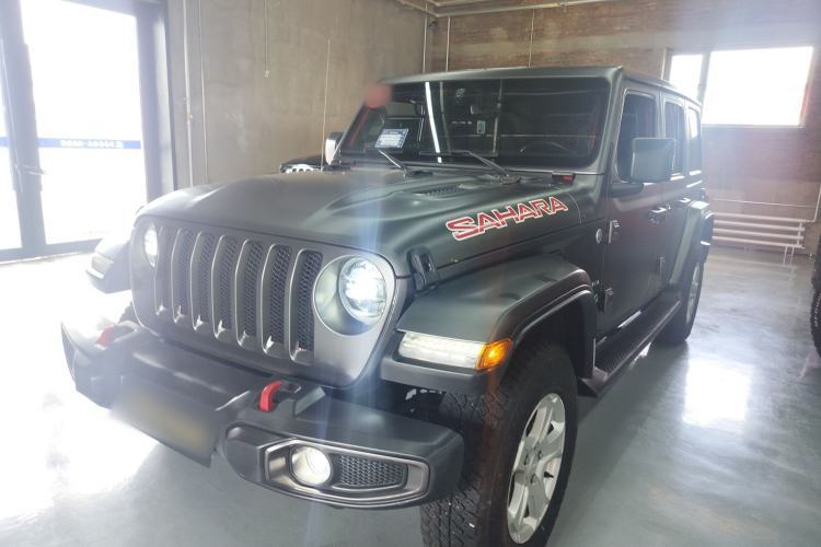 Used Jeep Wrangler 2019 2.0T Sahara Four-Door Version China VI Emission Standard Guazi used car, China used car export, Used car for sale, Used  cars, Cheapest cars for sale