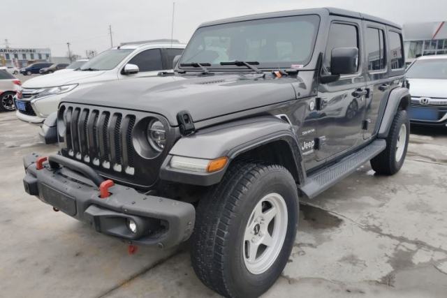 Used Jeep Wrangler 2019 2.0T Sahara Four-Door Version China VI Emission Standard