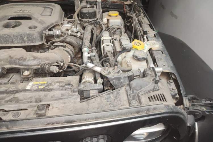 Used Jeep Wrangler 2019 2.0T Sahara Four-Door Version China VI Emission Standard Engine Bay Left