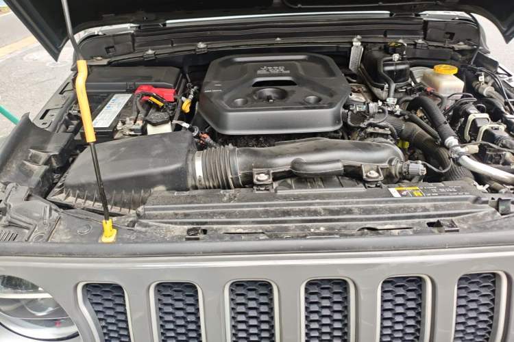 Used Jeep Wrangler  Engine Bay