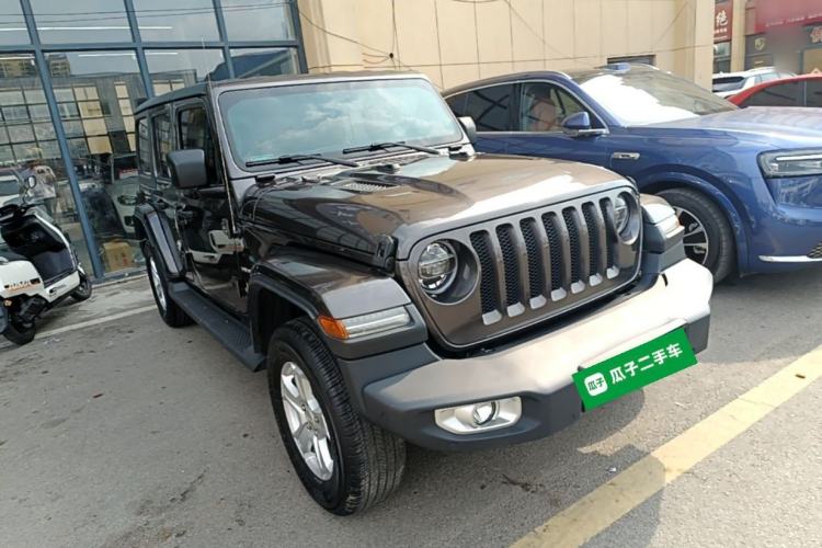 Used Jeep Wrangler 2019 2.0T Sahara Four-Door Version China VI Emission Standard Exterior 1