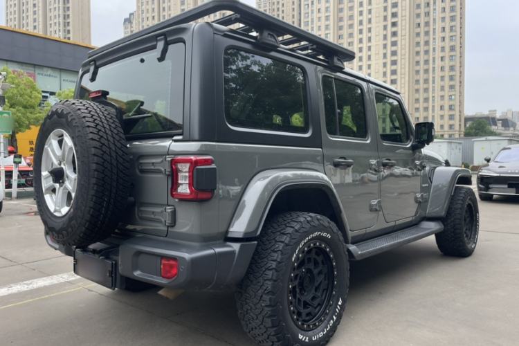 Used Jeep Wrangler 2019 2.0T Sahara Four-Door Version China VI Emission Standard Exterior 10