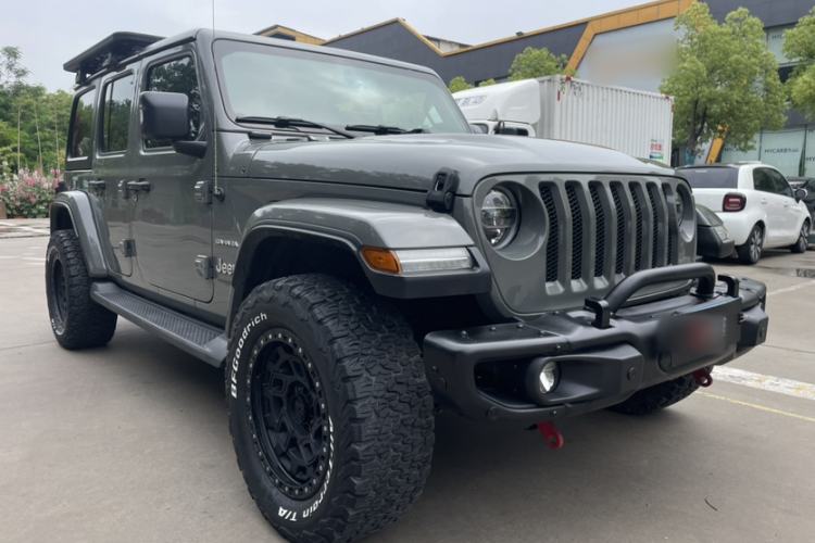 Used Jeep Wrangler 2019 2.0T Sahara Four-Door Version China VI Emission Standard Exterior 12