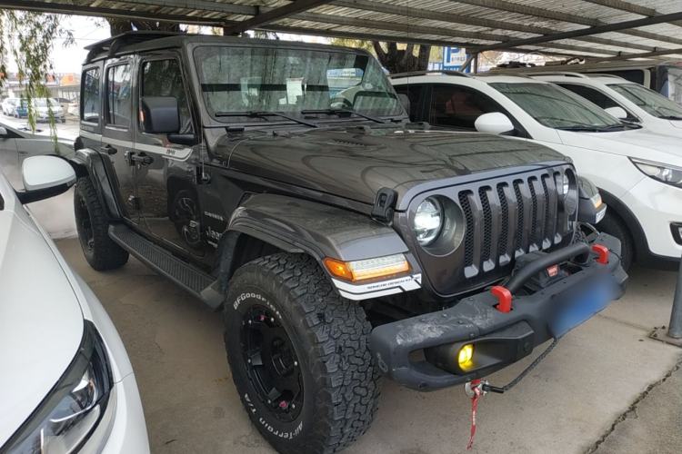 Used Jeep Wrangler 2019 2.0T Sahara Four-Door Version China VI Emission Standard Exterior 2