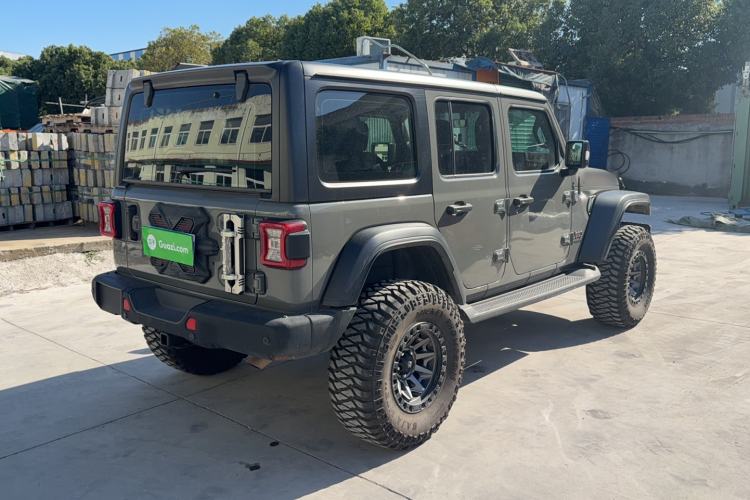Used Jeep Wrangler 2019 2.0T Rubicon Four-Door Version China VI Emission Standard Exterior 3