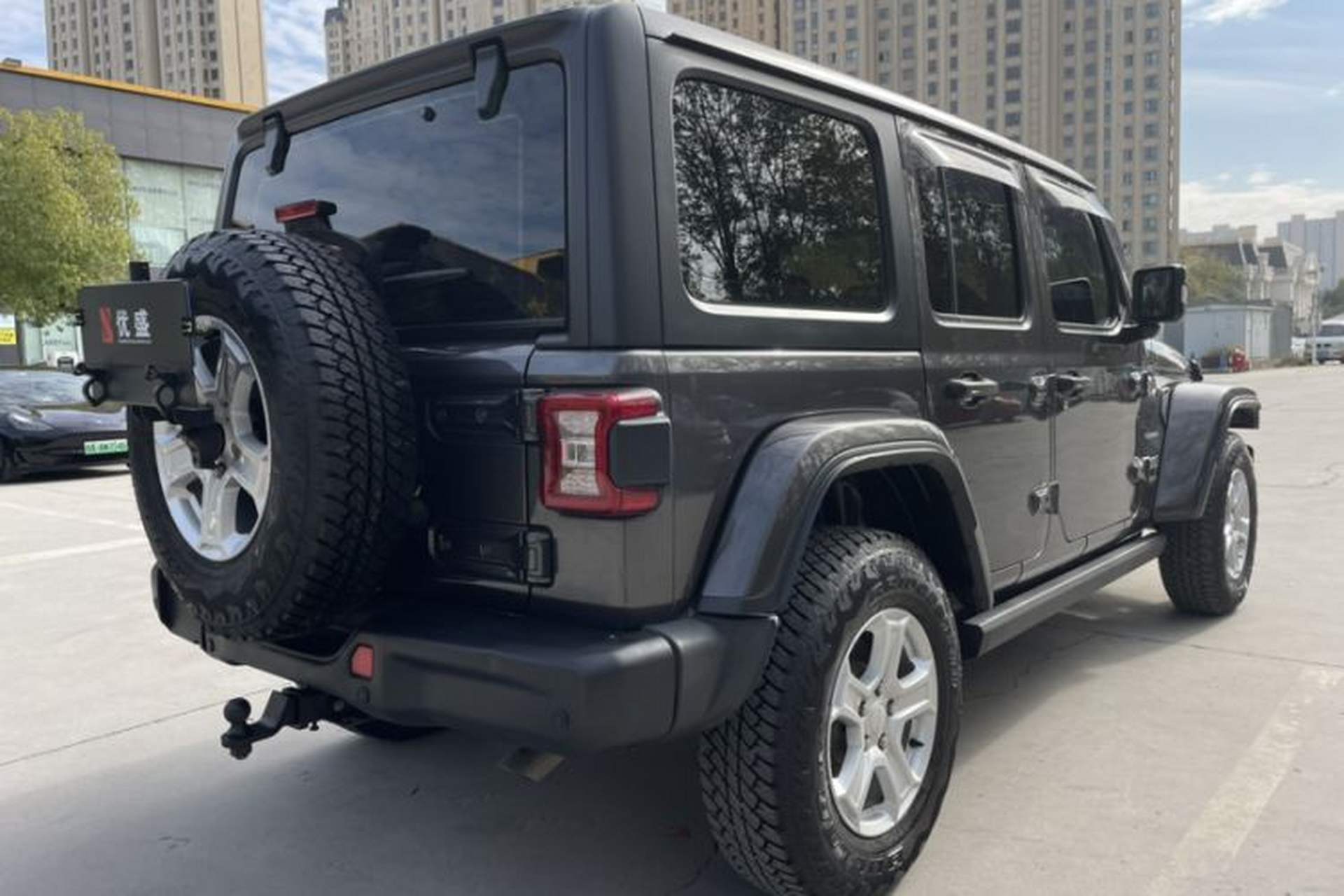 Used Jeep Wrangler 2019 2.0T Sahara Four-Door Version China VI Emission Standard Exterior 5
