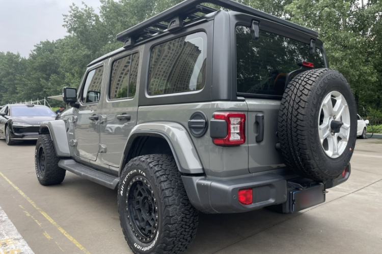 Used Jeep Wrangler 2019 2.0T Sahara Four-Door Version China VI Emission Standard Exterior 5