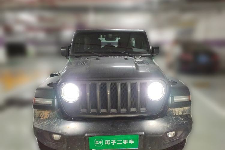 Used Jeep Wrangler 2019 2.0T Rubicon Four-Door Version China VI Emission Standard Front