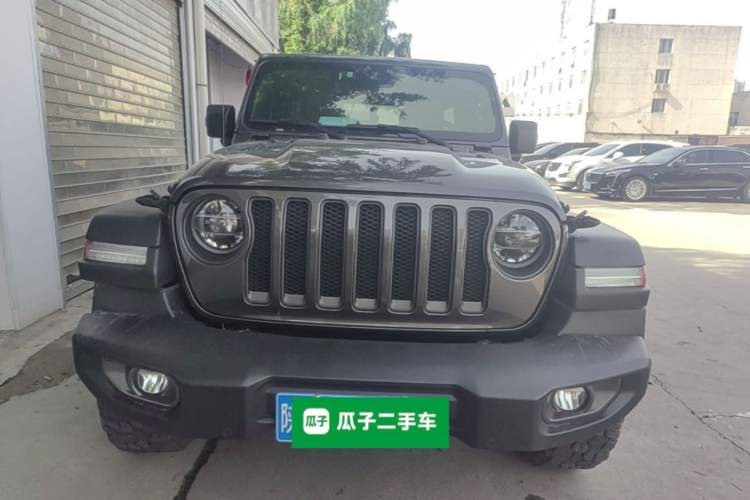 Used Jeep Wrangler 2019 2.0T Rubicon Four-Door Version China V Emission Standard Front