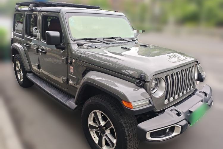 Used Jeep Wrangler  Front Right 45 Deg