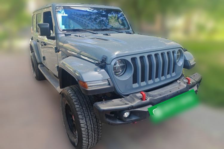 Used Jeep Wrangler 2019 2.0T Sahara 4-Door Version China V Standard Front Right 45 Deg