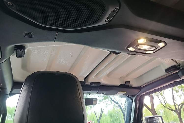 Used Jeep Wrangler 2019 2.0T Sahara Four-Door Version China VI Emission Standard Headliner