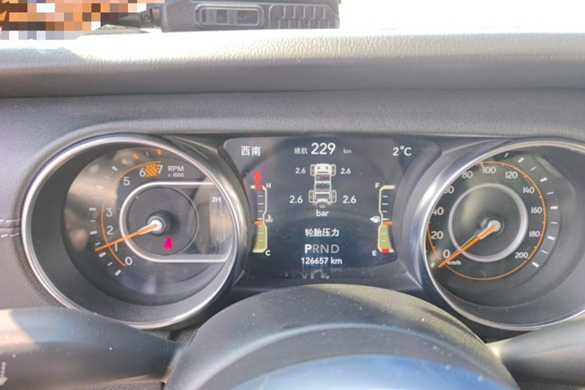 Used Jeep Wrangler  Instrument Cluster
