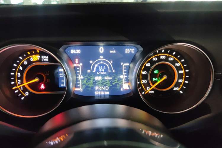 Used Jeep Wrangler  Instrument Cluster