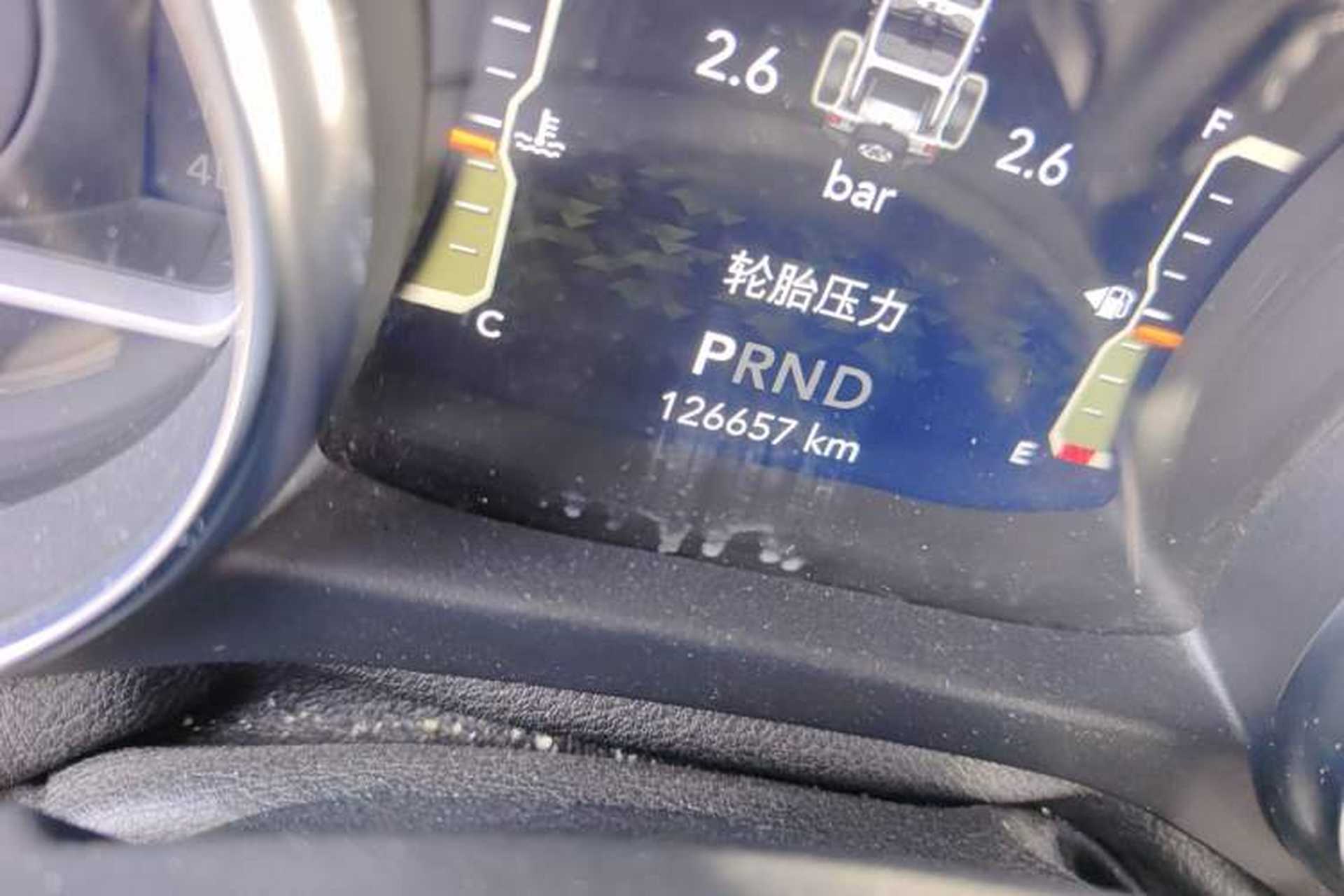 Used Jeep Wrangler  Odometer Close Up