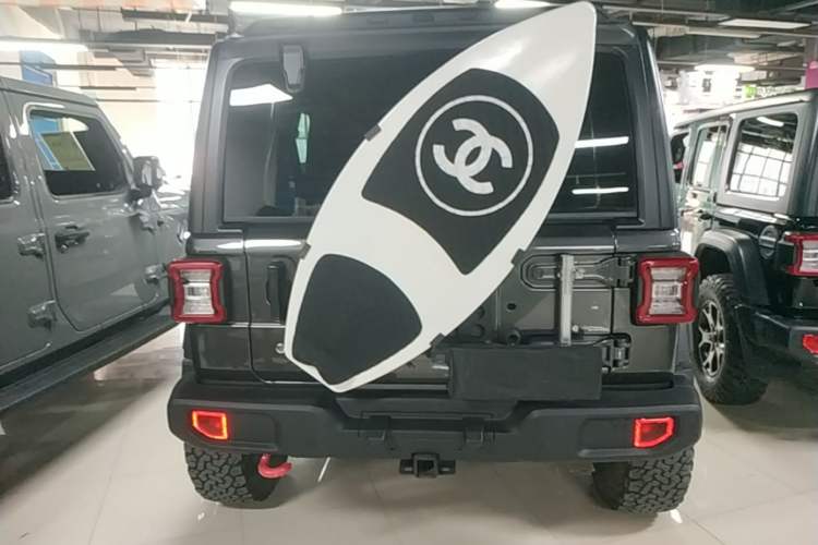 Used Jeep Wrangler 2019 2.0T Rubicon Four-Door Version China VI Emission Standard Rear